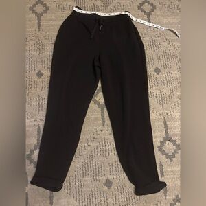 Spanx AirEssentials Black Tapered Sweatpants Size Small Modal Lounge Pants